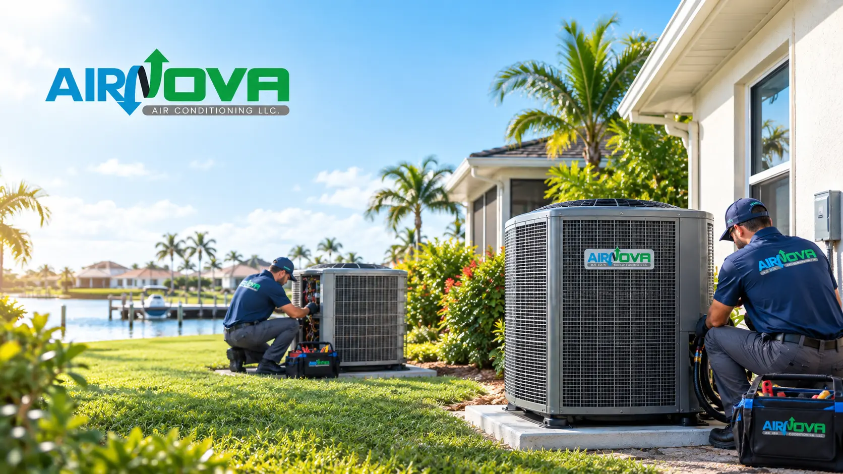 ac repair vs replacement Southwest Florida technician inspection
